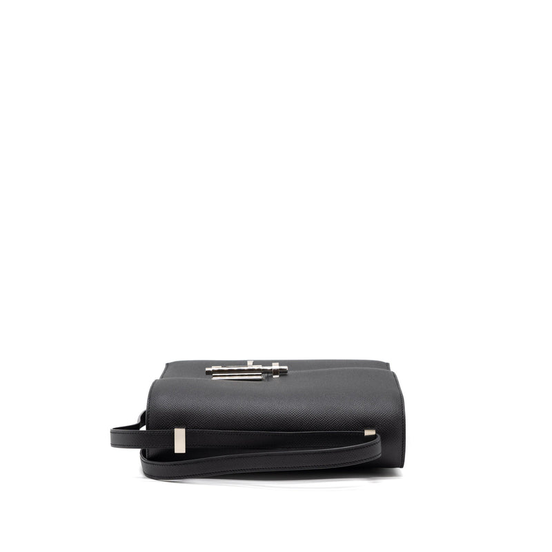 Hermes Verrou 21 Bag Epsom Black SHW Stamp C