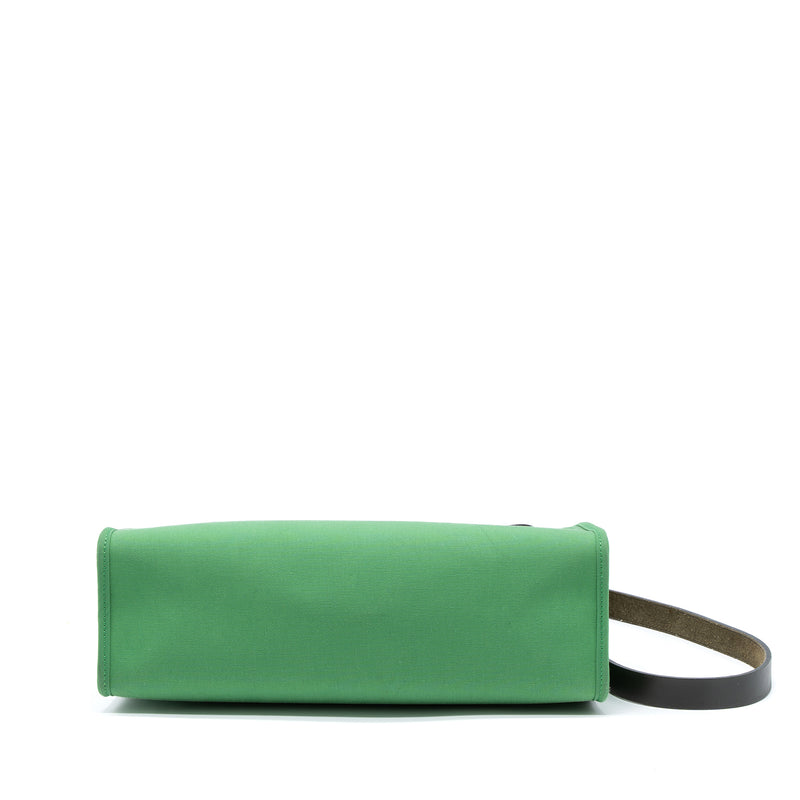 Hermès Canvas Herbag 31, Green