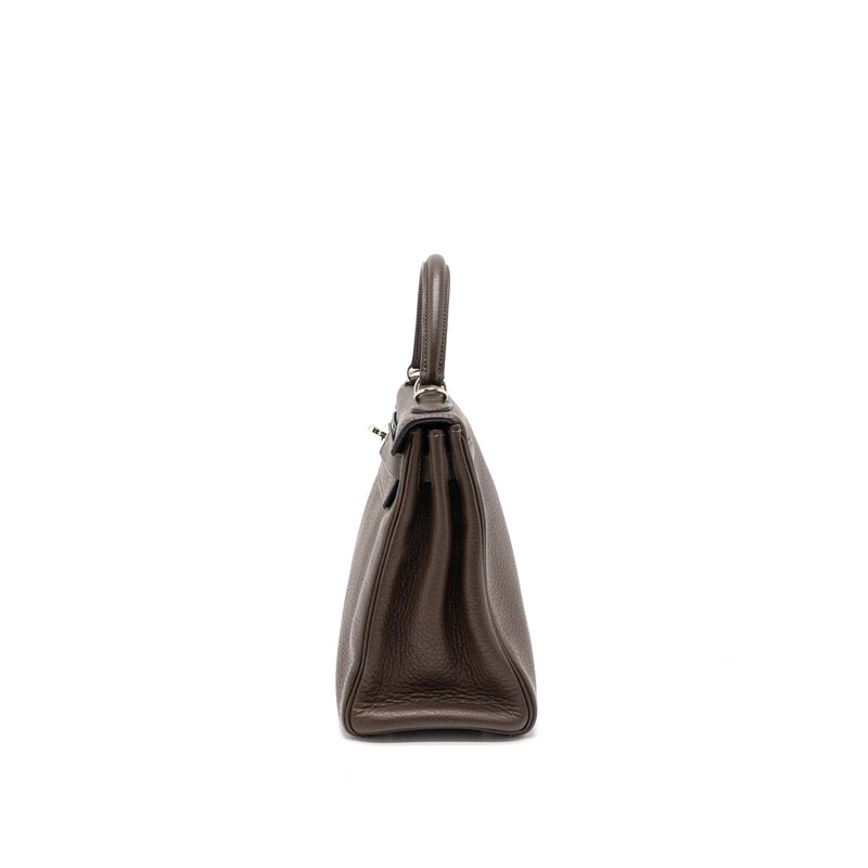 Hermes Kelly 28 Clemence Brown SHW Stamp Square L