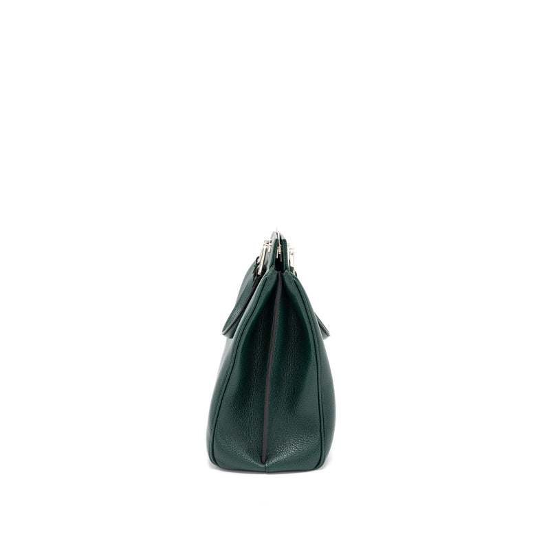 Gucci Top Handle Zumi Bag Calfskin Green Multicolour Hardware