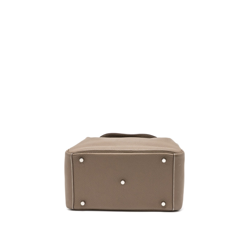 Hermes Lindy 30 Clemence Etoupe SHW Stamp A