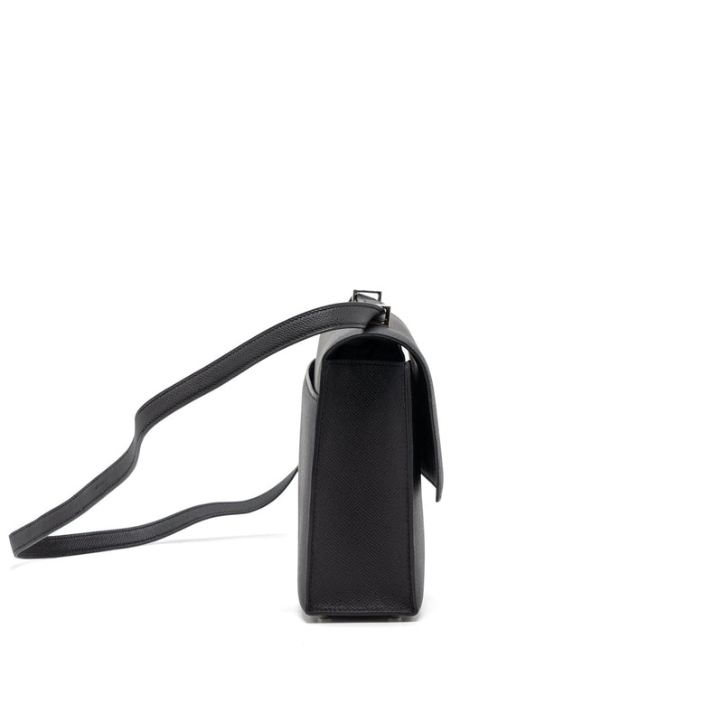 Hermes Verrou 21 Bag Epsom Black SHW Stamp C