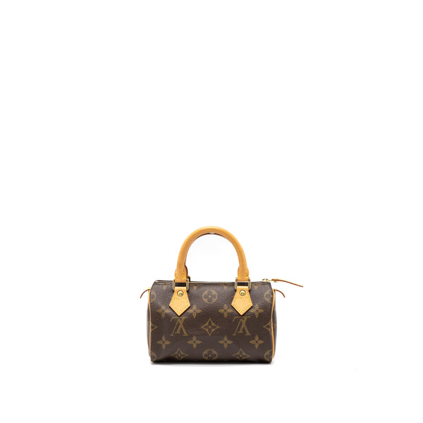 Louis Vuitton Vintage Nano Speedy Monogram Canvas GHW