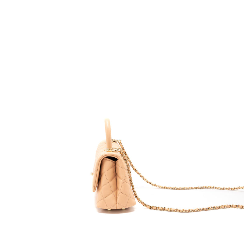 Chanel Mini Coco Handle Bag Caviar Light Pink LGHW