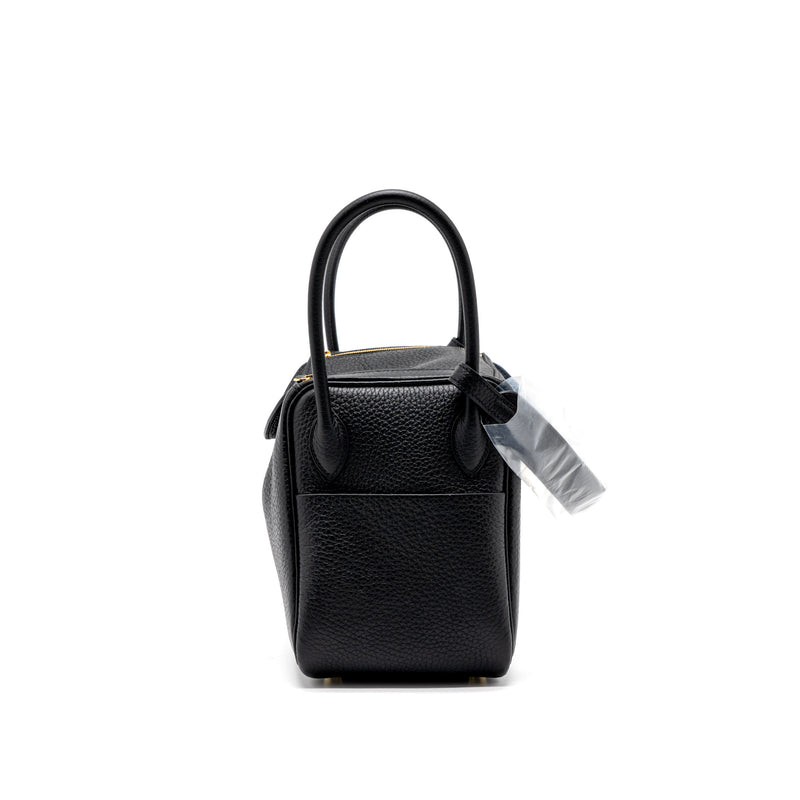 Hermes Lindy 26 Clemence Black GHW Stamp U