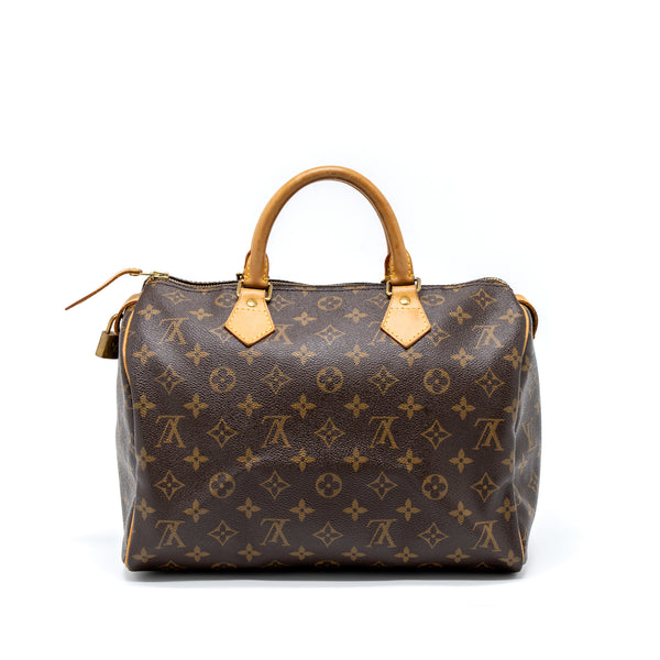 Louis Vuitton Speedy 30 Monogram Canvas GHW