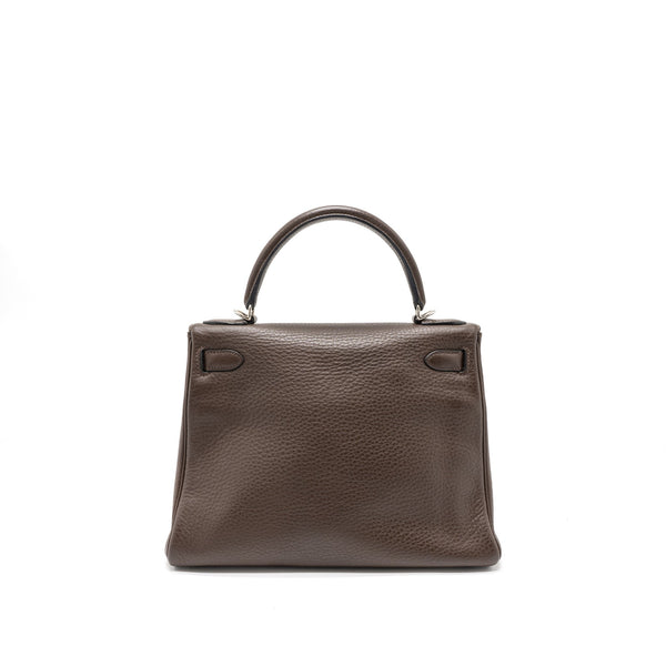 Hermes Kelly 28 Clemence Brown SHW Stamp Square L