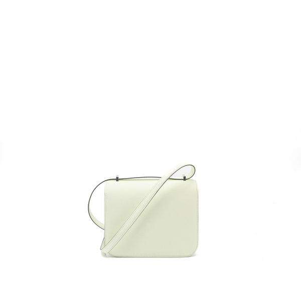 Hermes Constance Mini Epsom 0S Vert Fizz SHW Stamp U (New Version)