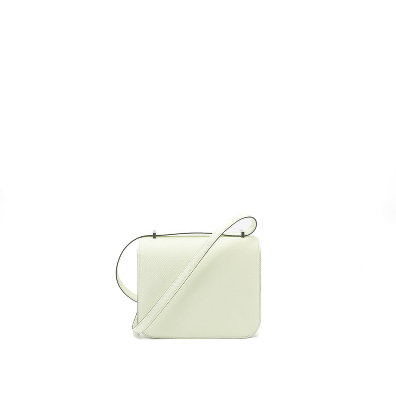 Hermes Constance Mini Epsom 0S Vert Fizz SHW Stamp U (New Version)