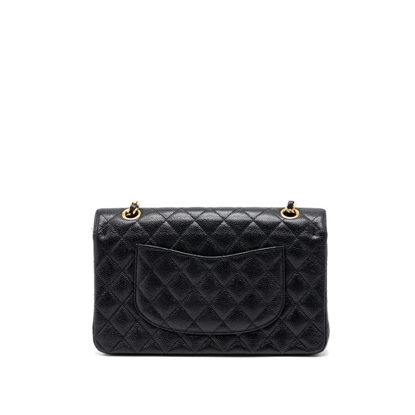 Chanel Medium Classic Double Flap Bag Caviar Black GHW