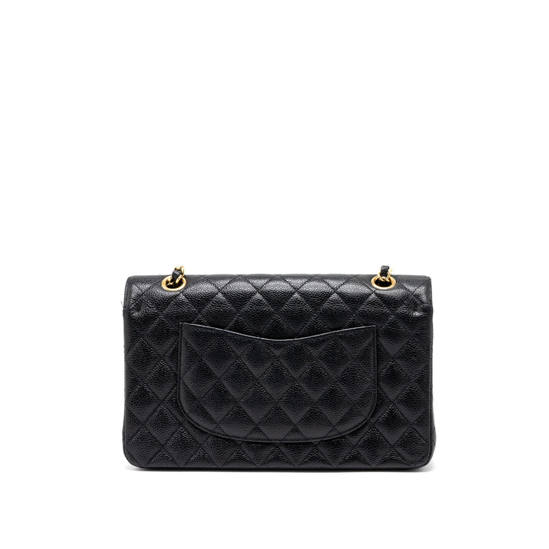 Chanel Medium Classic Double Flap Bag Caviar Black GHW