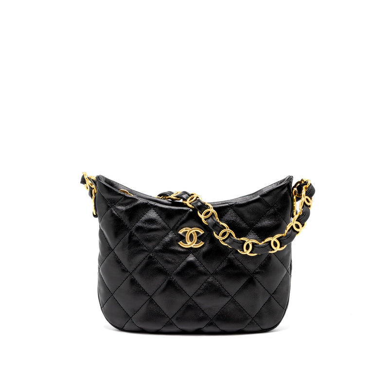 Chanel Womens Shoulder Bags, Black, 24cm