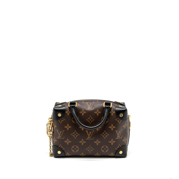 Louis Vuitton Petite Malle Souple Monogram Canvas Black GHW (New Version)