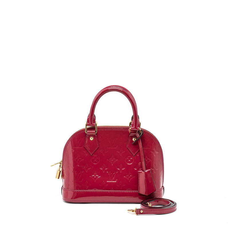 Louis Vuitton Pink Monogram Vernis Leather Alma Gm