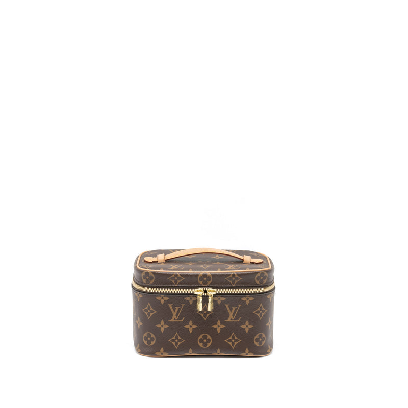 Louis Vuitton Monogram Nice Mini Vanity Case - Brown Cosmetic
