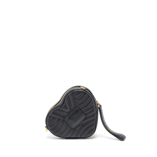 Louis Vuitton Coeur New Wave Heart Bag Calfskin Black GHW