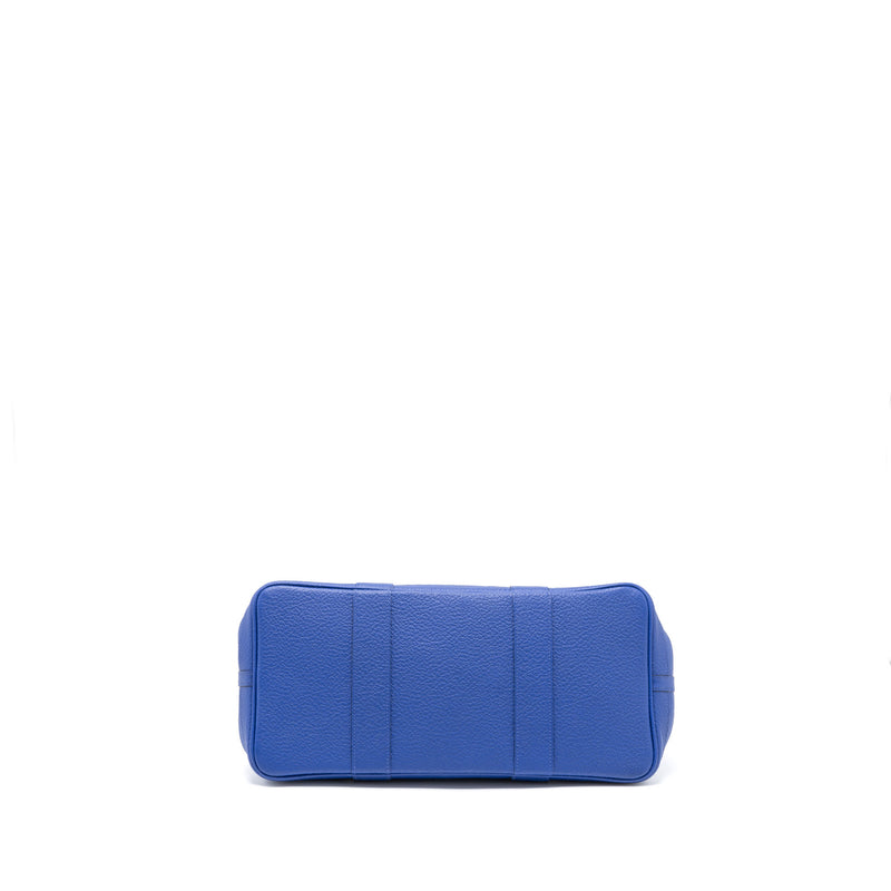 Hermes Garden Party 36 Negonda Blue Electric SHW Stamp C