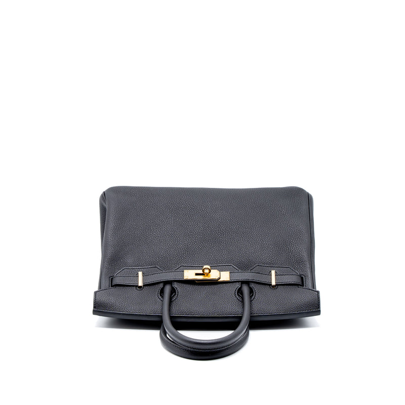 Hermes Birkin 30 Togo Black GHW Stamp D