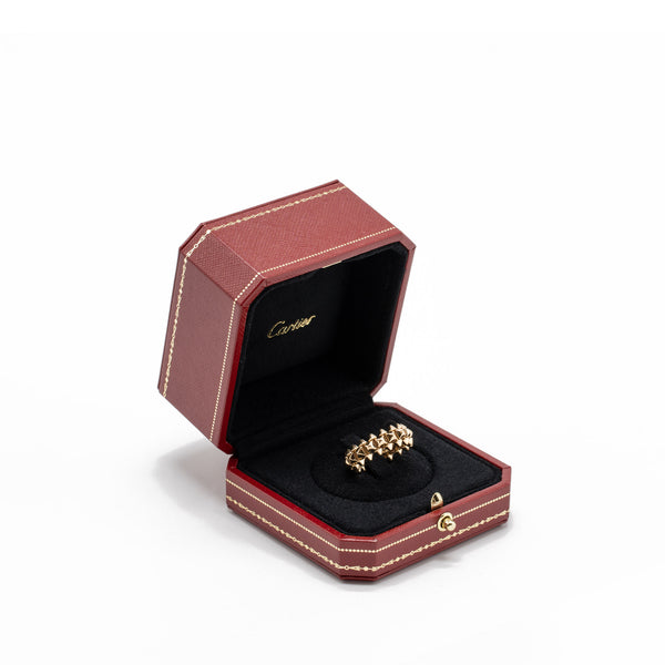Cartier Size 53 Medium Model Clash De Cartier Ring Rose Gold