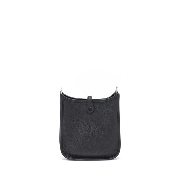 Hermes Mini Evelyn Clemence Black SHW Stamp Y