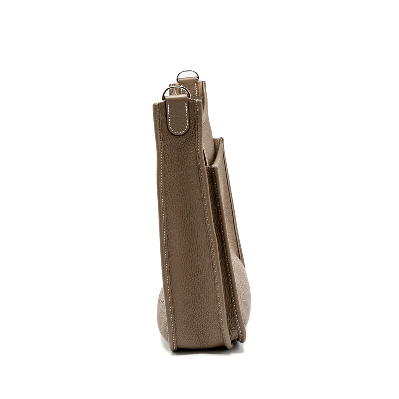 Hermes Evelyne 29 Clemence Etoupe SHW Stamp C