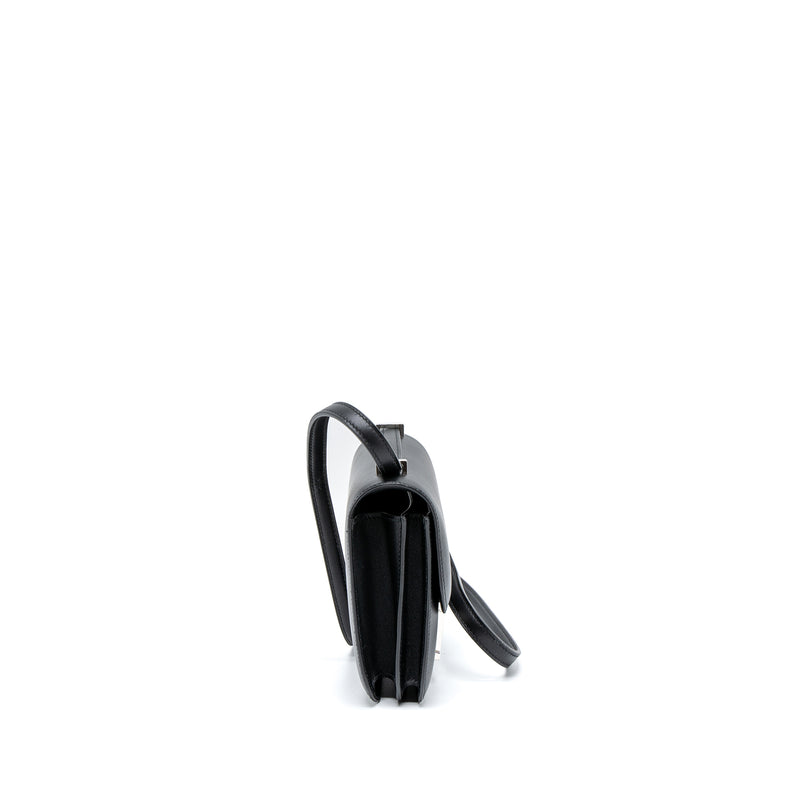 Hermes Mini Constance Swift Black SHW Stamp A