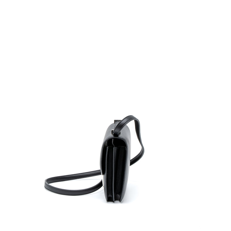 Hermes Mini Constance Swift Black SHW Stamp A
