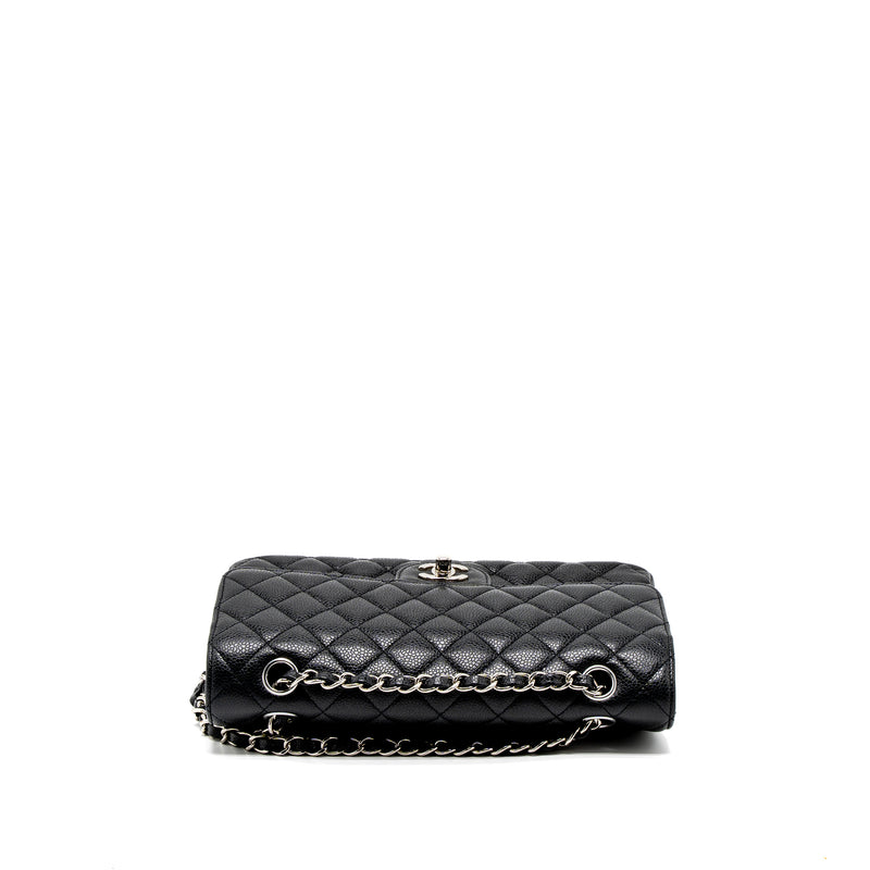 Chanel Medium Classic Double Flap Bag Caviar Black SHW