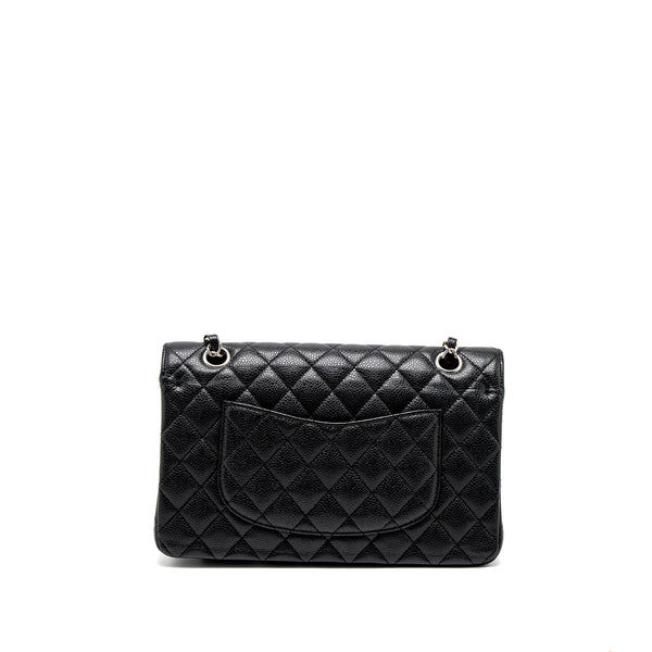 Chanel Medium Classic Double Flap Bag Caviar Black SHW