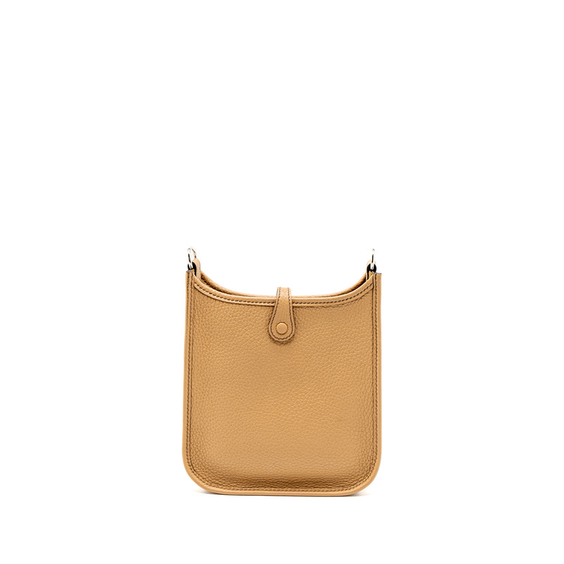 Hermes Mini Evelyne Clemence Chai SHW Stamp U