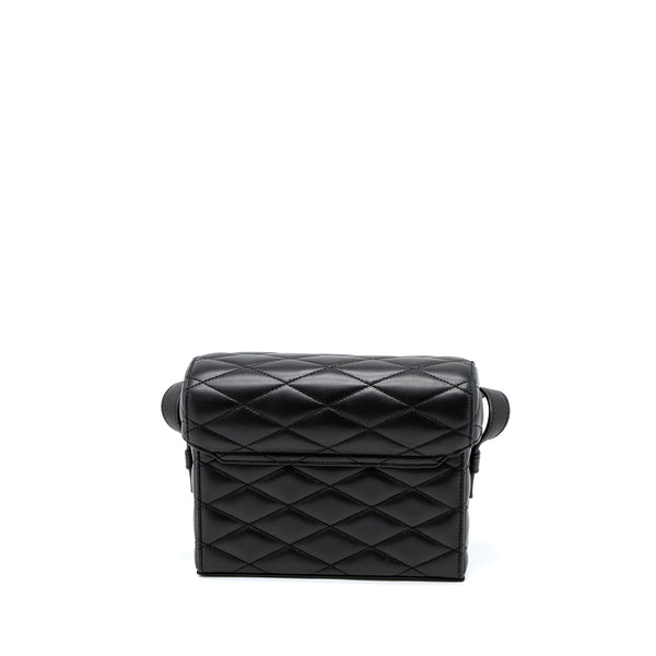 Saint Laurent June Box Bag Lambskin Black GHW