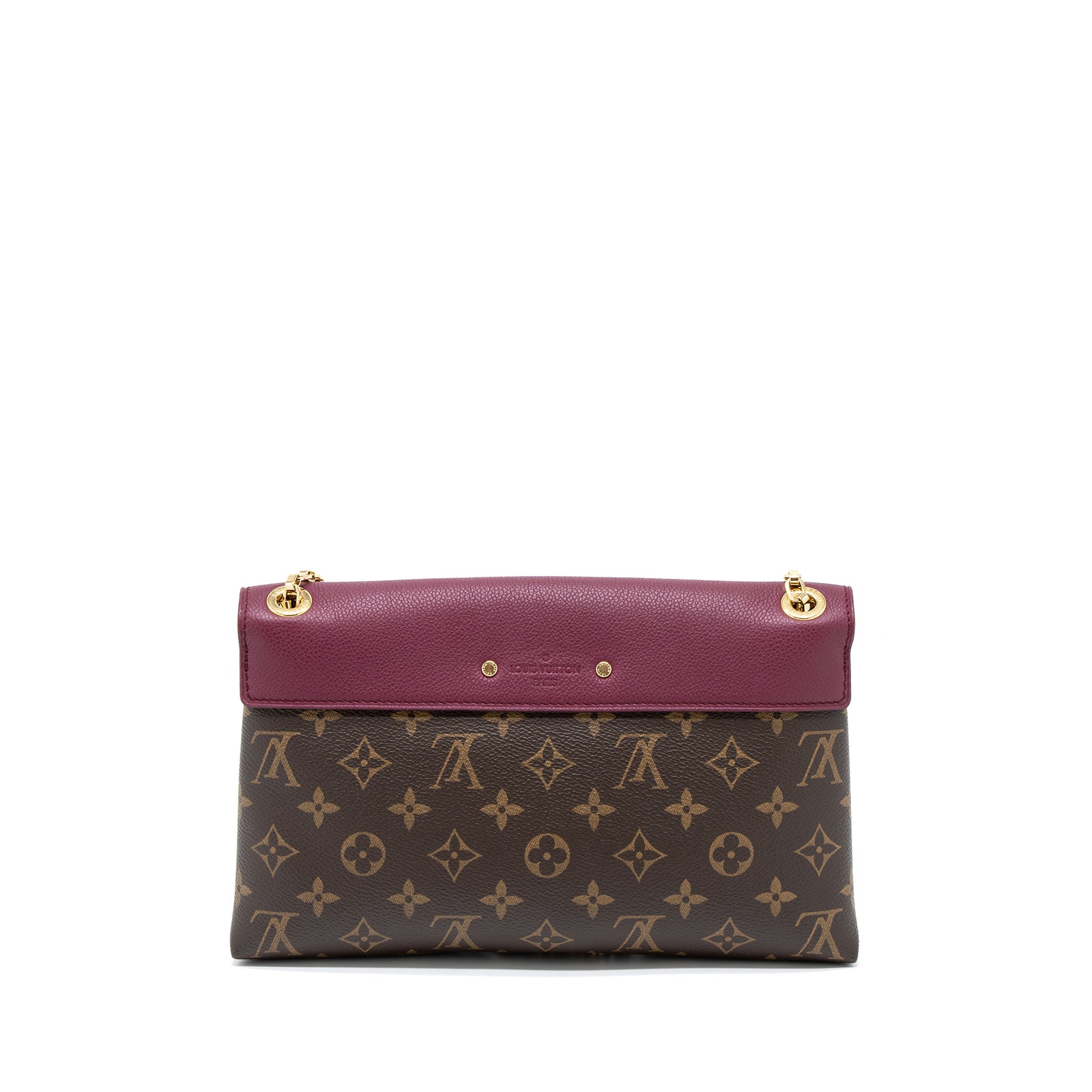 Louis Vuitton Pallas Chain Bag Monogram Canvas Aurore GHW