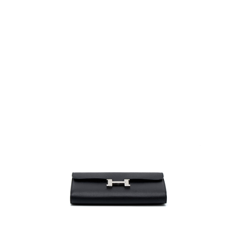 Hermes Constance to Go Epsom Black SHW Stamp B