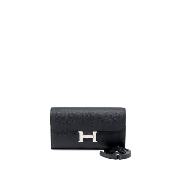 Hermes Constance to Go Epsom Black SHW Stamp B