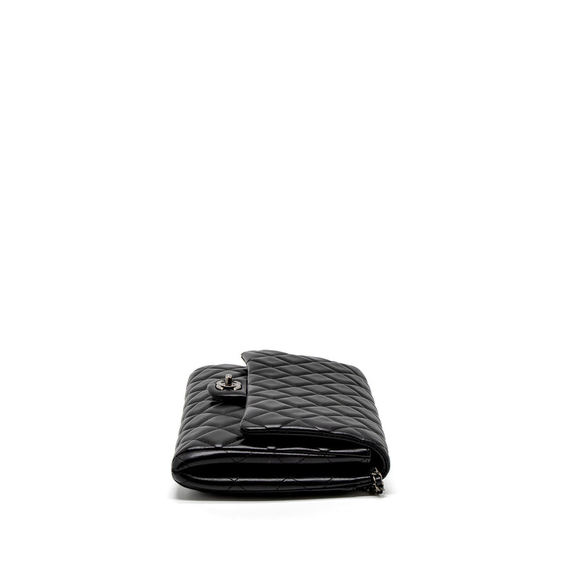 Chanel Timeless Clutch with Chain Lambskin Black Ruthenium Hardware