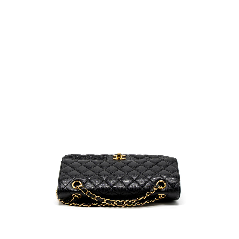 Chanel Medium Classic Double Flap Bag Caviar Black GHW