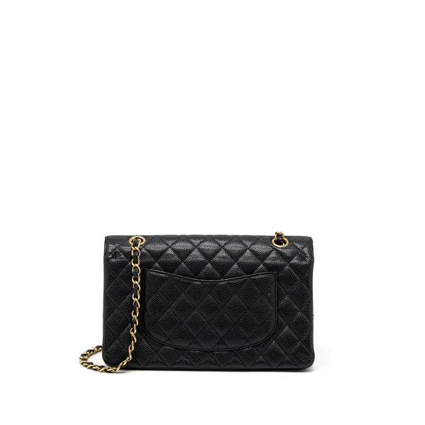 Chanel Medium Classic Double Flap Bag Caviar Black GHW