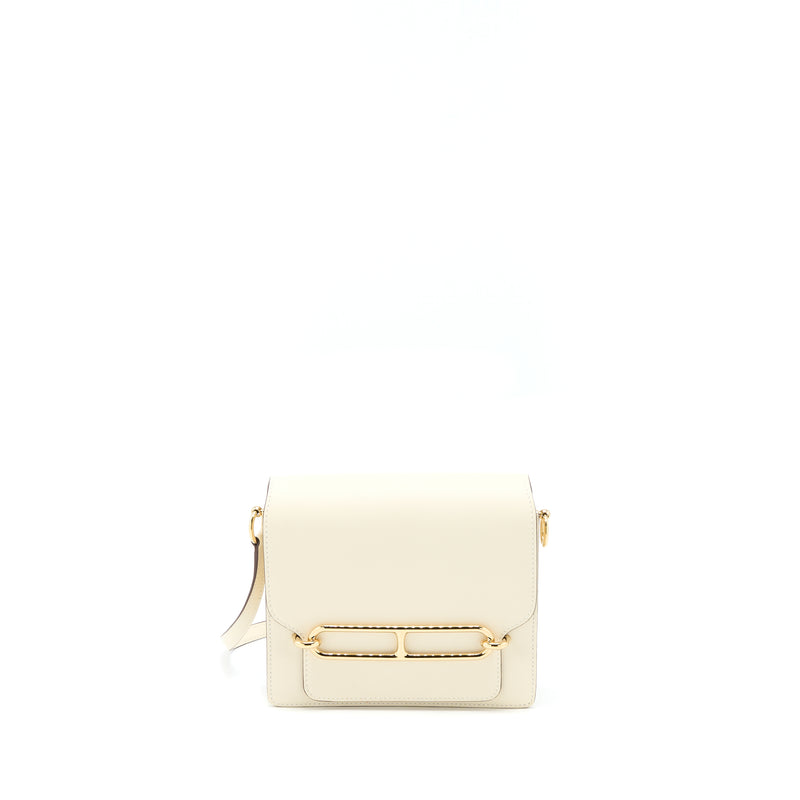 Hermes Mini Roulis Swift Nata LGHW Stamp Z