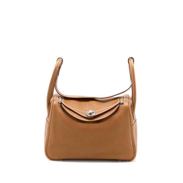 Hermes Lindy 26 Clemence Gold SHW Stamp T