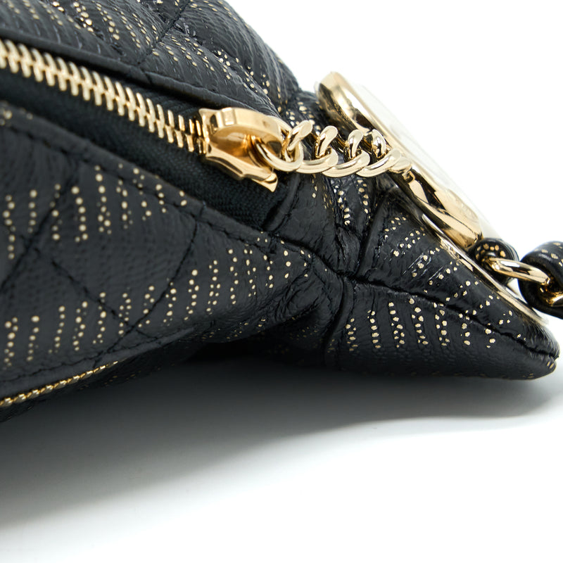 Chanel Seasonal Waist Bag Calfskin Black/Gold GHW