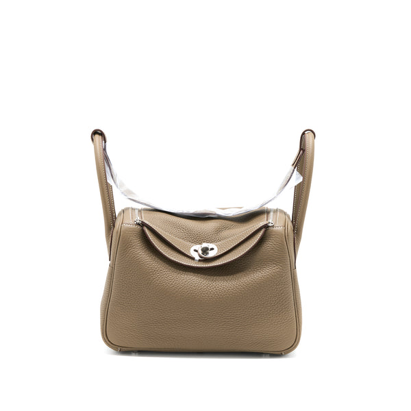 Hermes Lindy 26 Clemence Etoupe SHW Stamp U