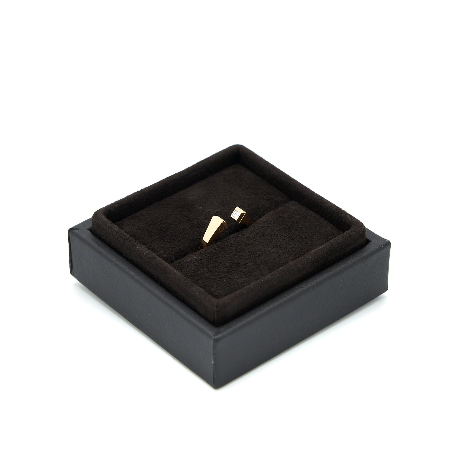 Hermes Size 51 Small Model Clou De Forge Ring Rose Gold with