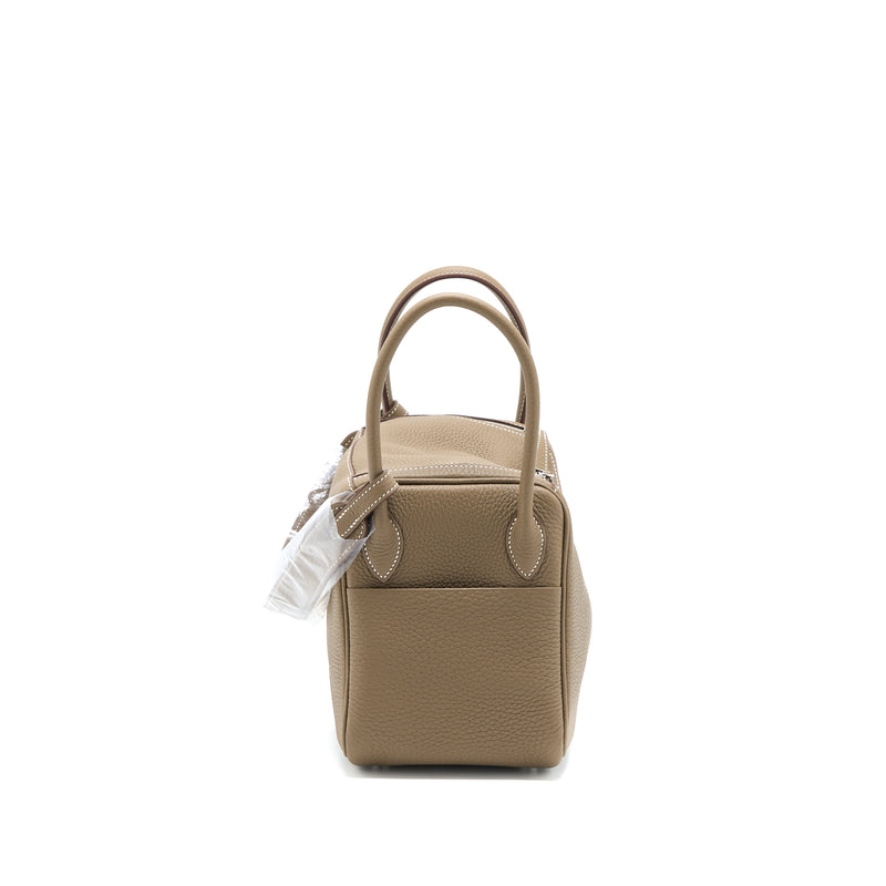 Hermes Lindy 26 Clemence Etoupe SHW Stamp U