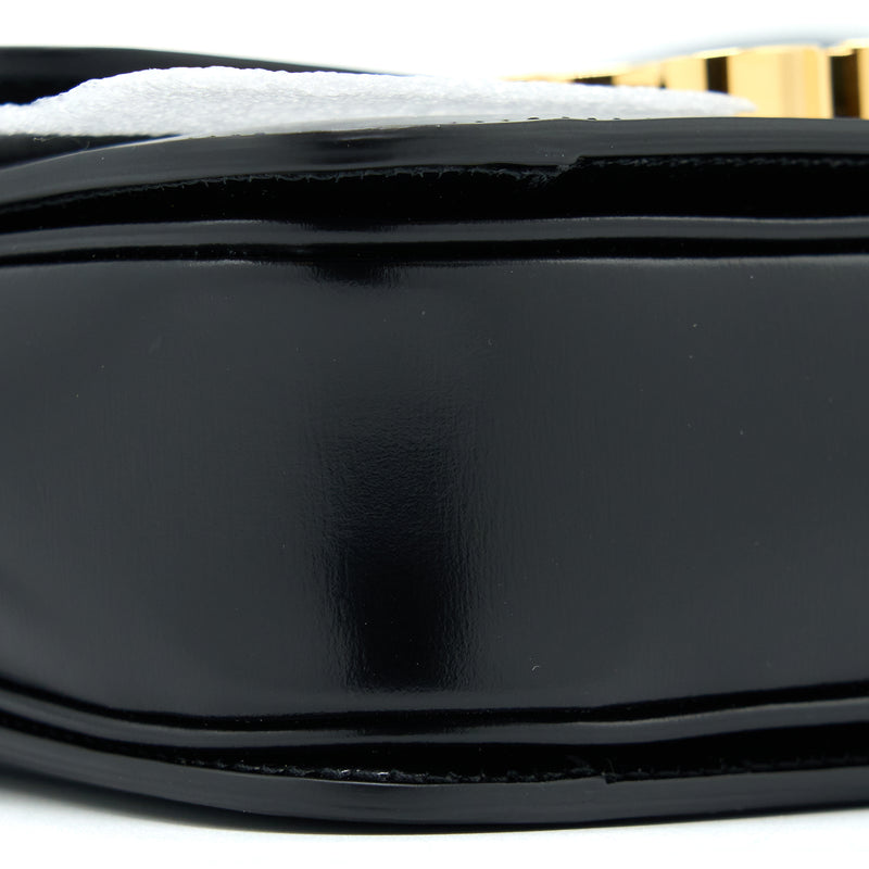 Celine Teen Triomphe Shoulder Bag Calfskin Black GHW