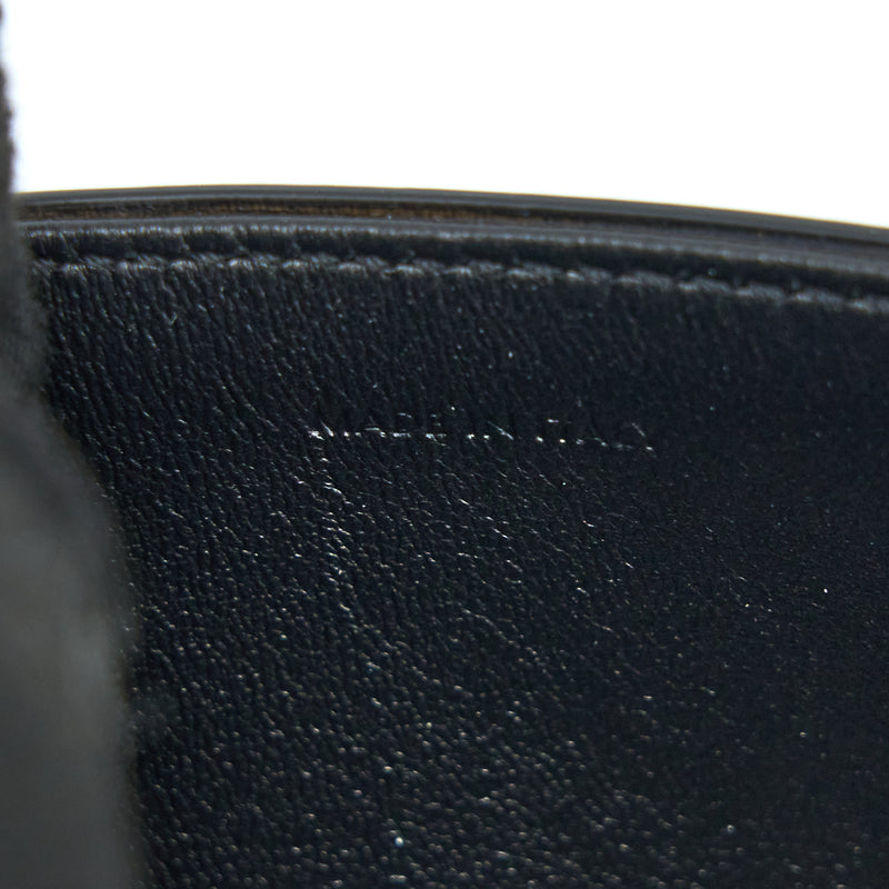 Celine Teen Triomphe Shoulder Bag Calfskin Black GHW