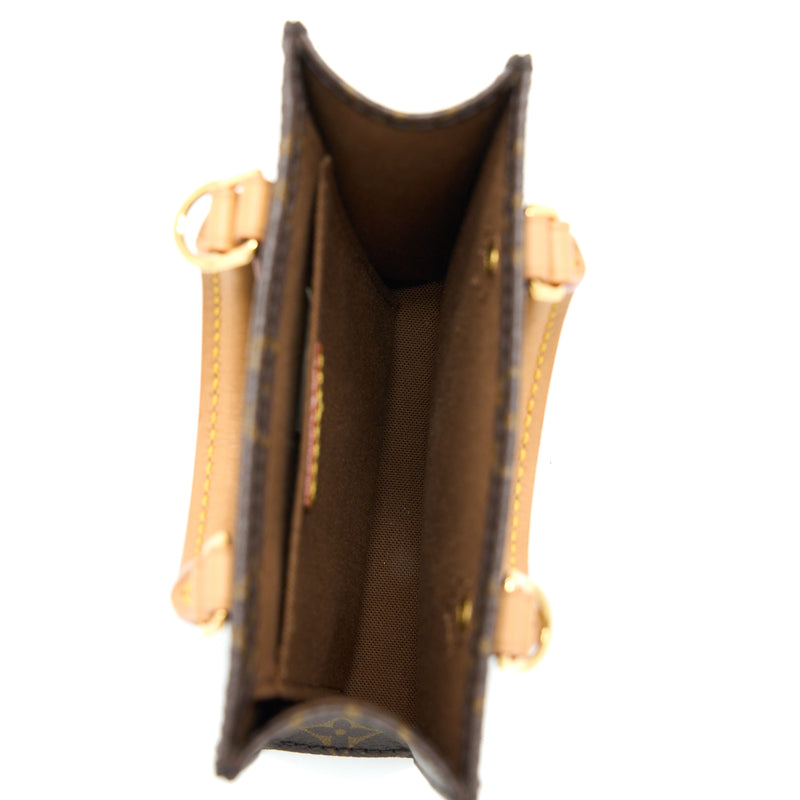 Louis Vuitton Petit Sac Plat Monogram Canvas GHW