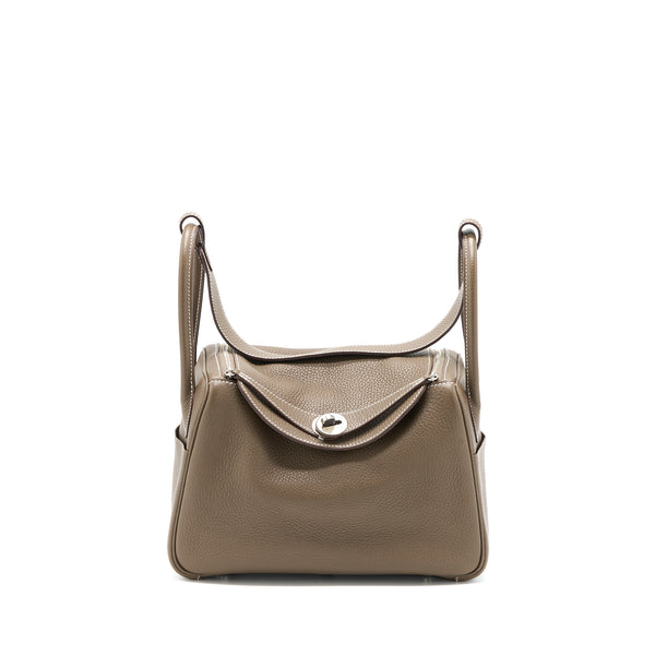 Hermes Lindy 26 Clemence Etoupe SHW Stamp C