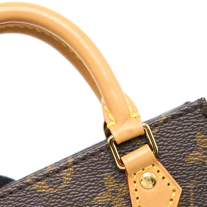 Louis Vuitton Petit Sac Plat Monogram Canvas GHW (New Version)