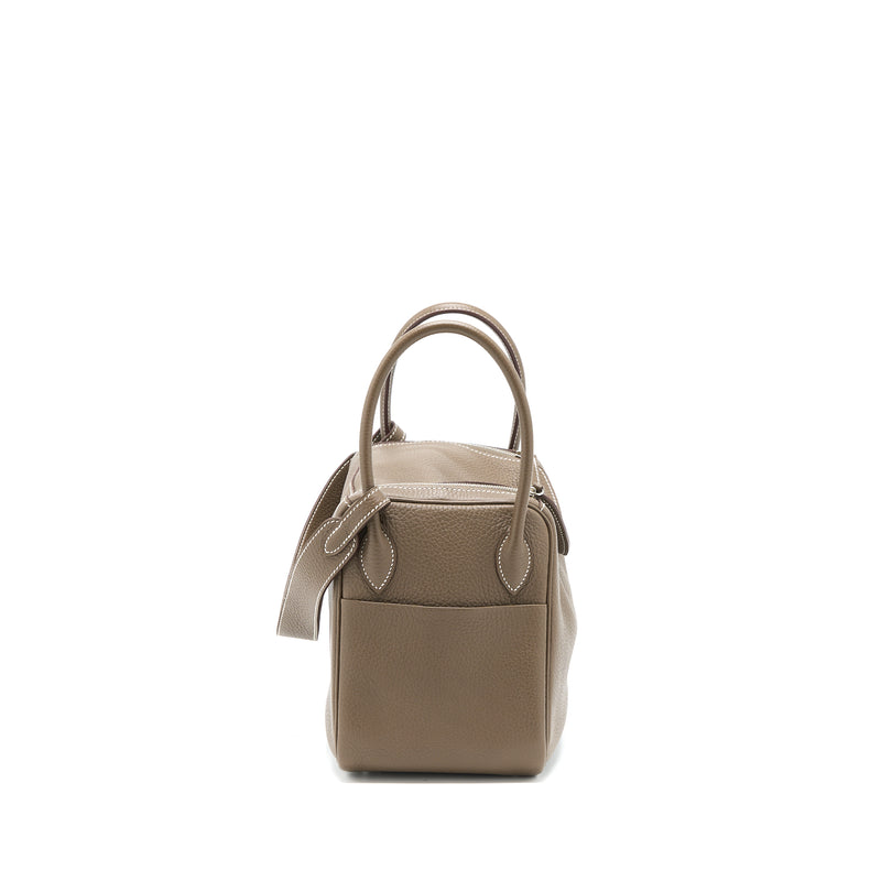 Hermes Lindy 26 Clemence Etoupe SHW Stamp C
