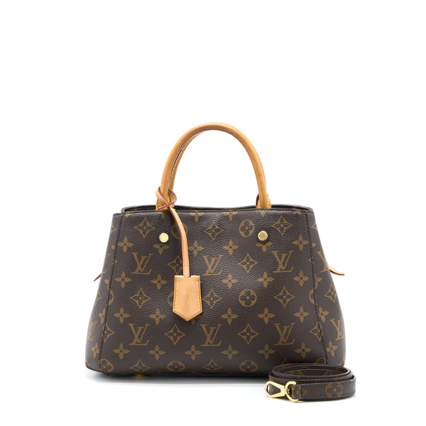 Louis Vuitton Montaigne BB Monogram Canvas GHW